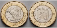 Finnland 5 Euro Savonia, Historische Provinzen Nr.4, ohne Zertifikat -