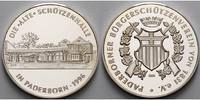 Paderborn 10,99g<br> fein,<br> 30mm Ø Medaille in Silber zum Neubau des Fahnen-und Mittelsaales der Schützenhalle 1996 -