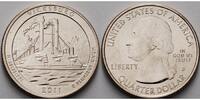 USA 1/4 $ Vicksburg /D - Kupfer-Nickel - -