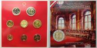 Österreich 3,88 Kursmünzensatz 8 Münzen, mit der 2 Euro Gedenkmünze - 50 Jahre Staatsverträge - -