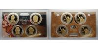 USA 4 Dollar 3.Set Präsidenten 2009, 1 Dollar PP <b>Ku-Ni.</b> Prägestätte:San Fransisco -