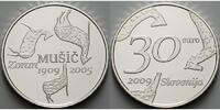 Slowenien 30 Euro Zoran Music, inkl. Etui & Zertifikat & Schuber -