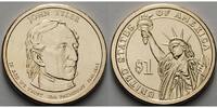 USA 1 $ John Tyler/ Kupfer-Nickel, Philadelphia -