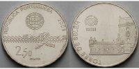 Portugal 2,5 Euro Turm von Belem,(UNESCO) -