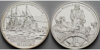 Österreich 20 Euro S.M.S Erzherzog Ferd.-Maximilian in Kapsel + Zertifikat + Etui -