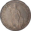 North Peru 1838-MB (Lima) Silver 8 Reales NGC MS-61