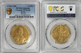 Russia 1769-CNB Catherine II Gold 10 Roubles PCGS VF