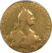 Russia 1769-CNB Catherine II Gold 10 Roubles PCGS VF