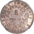 France 1811-B Napoleon I Silver 5 Francs NGC MS-63