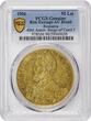 Romania  1906 50 Lei 40th Anniv. Reign of Carol I PCGS - AU Dtls