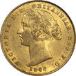 Australia 1866 Victoria Gold Sovereign NGC MS-61 Old Slab!!