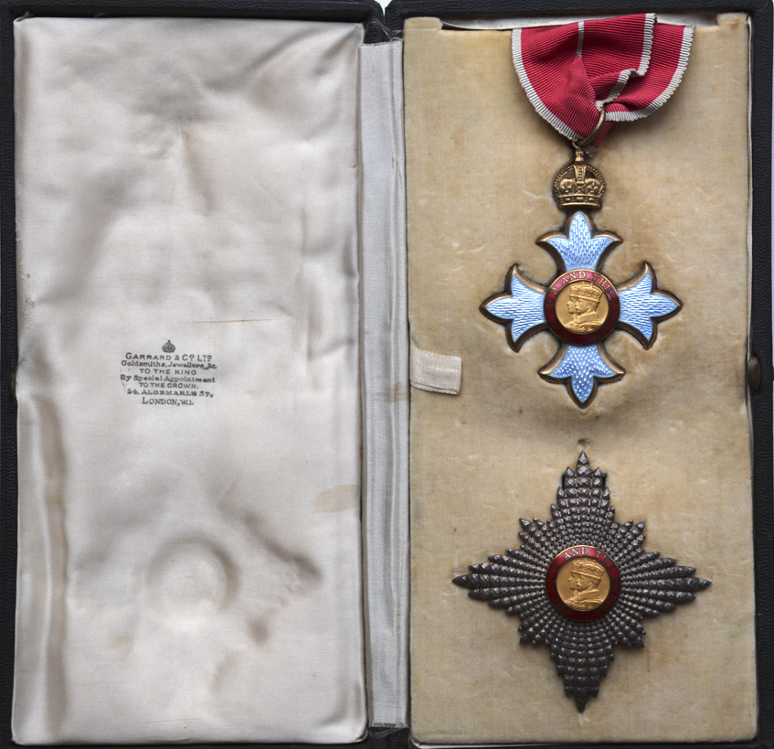 Great Britain Order Set The Most Excellent Order Of The British Empire