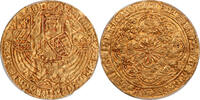 Great Britain Edward IV (1464-70) Gold Ryal (Rose Noble) PCGS AU-50