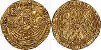 Great Britain Edward IV Gold Ryal (Rose Noble) mm: Crown (1464-70) AU