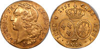 France 1753-Pau Louis XV Gold 2 Louis dOr PCGS AU-55 TOTAL MINTAGE OF 9,181 !!