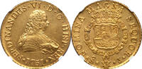 Chile 8 Escudos Chile 1751 So-J Ferdinand VI gold 8 Escudos NGC MS-62 -