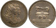 Russia Germany Medal Marriage of Tsarevich Alexey Petrovich and Princess Charlotte of Brunswick -