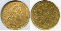 FRANCE 1L'OR Louis XIV GOLD L'Or RARE Lyon Mint one of only two coins graded by NGC. -