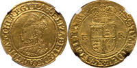 Great Britain Elizabeth I Gold 1/2 Pound Tower mint (1560-61) NGC UNC Details