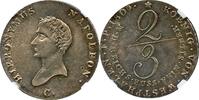 GERMANY WESTPHALIA 2/3T Jerome Napoleon 2/3 Thaler TOP POP -