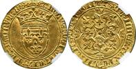 FRANCE ECU'OR Charles VI gold Ecu d'Or ND (1380-1422) -
