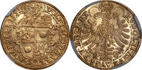 Austria Double Ducat Austria Salzburg 1593 Gold Double Ducat NGC UNCIRCULATED - FULL BRILLIANCE!!! -
