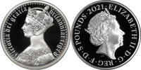 Great Britain £5 2021 Proof Silver £5 Gothic Crown Portrait Coin NGC PF70 ULTRA CAMEO FIRST DAY! -