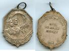 ROMANIA ALBANIA Award Medal Romania, People's Republic RR Award Silver Medal on Albanian Games in Bucharest -