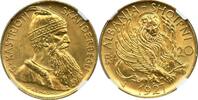 20F 1927V ALBANIA  NGC MS 66