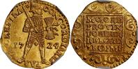 1724 Netherlands Utrecht Ducat VERY HIGH GRADE NGC MS 64