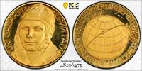 Russia Italy  1961 Medal Yuri Gagarin GOLD 2 oz/70 g Specimen RARE PCGS SP63