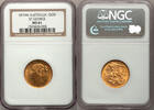 Australia Sovereign Australia 1879-M Victoria Gold Sovereign NGC MS-61 OLD SLAB!! -