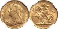 - Australia 1899-P Victoria Gold Sovereign NGC MS-61 PERTH MINT KEY DATE!!