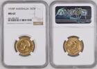 AUSTRALIA 1SOV George V Full Sovereign Gold Perth Mint -