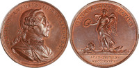 Italy Medal Italy Sardinia Vittorio Amedeo III Copper Medal 1778 NGC MS-65