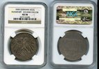 Germany 2 gulden Germany,Frankfurt,2 gulden,Silver,1848,NGC AU-58,Scarce,Low Mintage