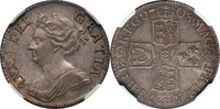 Great Britain Shilling Great Britain 1708 Anne Shilling NGC MS-62