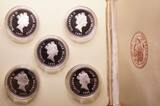 Australia - Cook Islands (set) dollar 1998 Australian Fauna series Proof