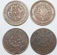 China (lot) 13 pieces -HO NAN - HU PEH - FOO KIEN 10 cash 20th century