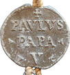 Italy - Papal States manuscript with bulla 1605-1621 PAUL V (Camillo Borghese) 1550-1621
