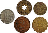 France - Cafe - Dance - Amusement - others tokens - lot 20th century