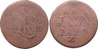 1/2 stuiver 1810 Z East indies - Soerabaia  ss