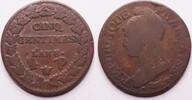 France - First Republic - Lille/Paris 5 centimes an 8/5 A/W Dupre s-ss