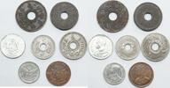 Thailand - lot 1 satang - 10 satang -