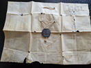 Italy - Papal States Manuscript with Bulla Pius IV (Giovanni Angelo Medici) -