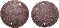 Provinciale munten, West Friesland 1/2 Silver Rider, halve zilveren rijder -