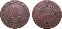penny token 1811 Great Britain, Bristol  ss-ss+