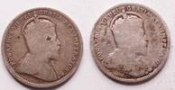 Canada (lot) 25 cent Edward VII -