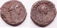 Roman Provincial Tetradrachme 63-64 AD Nero & Poppaea Sabina ss