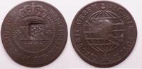 Brazil 40 Réis 1809 João Prince Regent ss